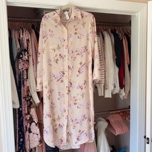 H&M spring shirt style dress